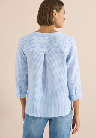 21838 blouse blue;4