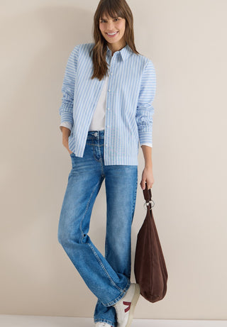 21838 blouse blue;3