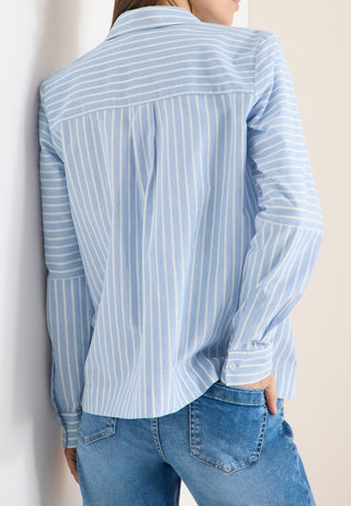 21838 blouse blue;4