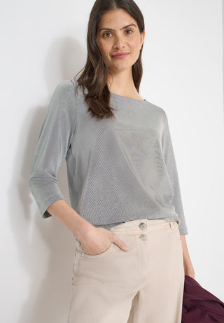 Cecil / Da.Shirt, Polo / TOS Vertical Striped T-Shirt