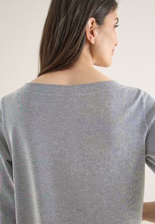 Cecil / Da.Shirt, Polo / TOS Vertical Striped T-Shirt