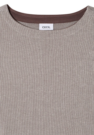 Cecil / Da.Shirt, Polo / TOS Vertical Striped T-Shirt