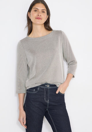 Cecil / Da.Shirt, Polo / TOS Vertical Striped T-Shirt