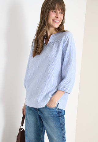 21838 blouse blue;3