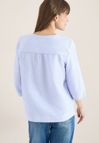 21838 blouse blue;4