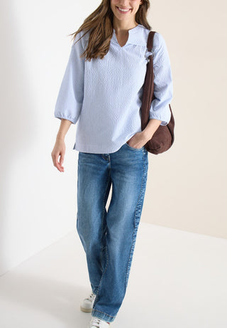 21838 blouse blue;5