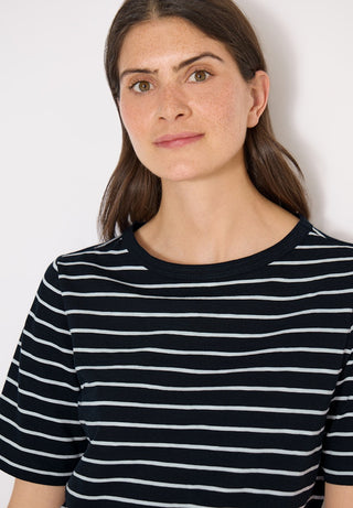 Cecil / Da.Shirt, Polo / NOS Striped Slubyarn Shirt