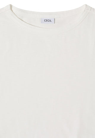 Cecil / Da.Shirt, Polo / NOS Solid Slubyarn Shirt