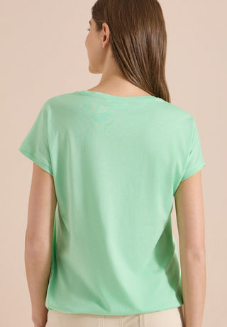 Cecil / Da.Shirt, Polo / NOS Solid Lace Shoulder T-Shir