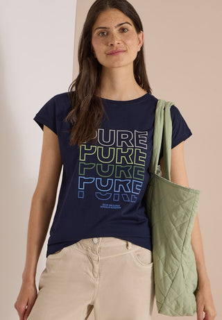 Cecil / Da.Shirt, Polo / TOS Pure FP T-Shirt