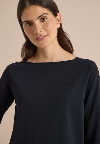 Cecil / Da.Shirt, Polo / NOS Basic Boatneck Shirt