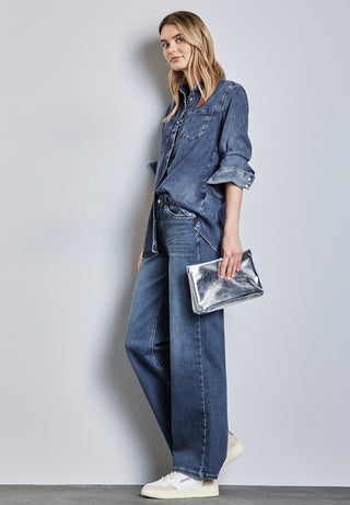 16681 Medium blue soft random;8