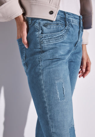 16801 Light Blue Destroy Wash;7