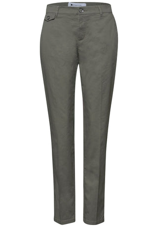 STREET ONE / Da.Casual-Hose / QR Chino peach Twill Co/Ea