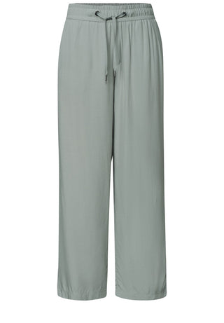 STREET ONE / Da.Casual-Hose / Style QR Emee Solid HW Wide Le