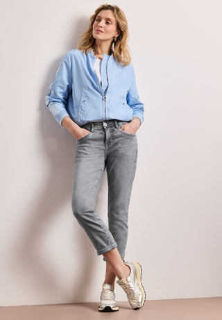 STREET ONE / Da.Jeans / QR Style Jane,mw,light grey