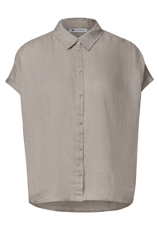 STREET ONE / Da. Bluse / SOL_Shirtcollarblouse w droppe