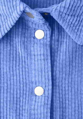 STREET ONE / Da. Bluse / QR Corduroy shirtcollar blouse