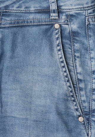 18159 Medium Blue Random Wash;2
