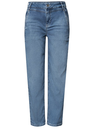 18159 Medium Blue Random Wash;1
