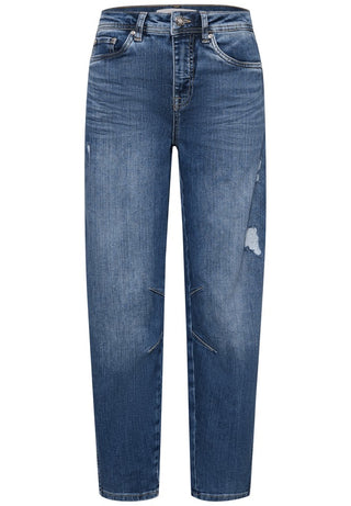 18295 Medium Blue Destory Washed;1