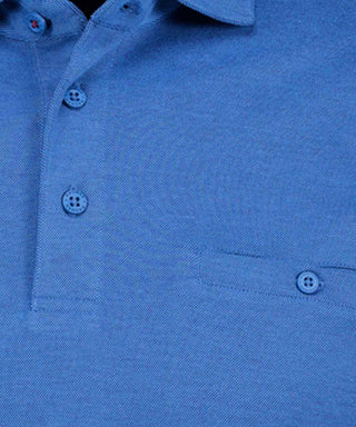 Ragman / He.Polo / Kent shirt, rib at hem, LS