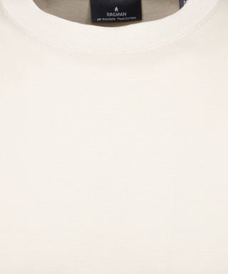 Ragman / He.T-Shirt / T-Shirt round neck waist rib