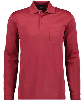Ragman / He.Polo / Polo soft knit LS