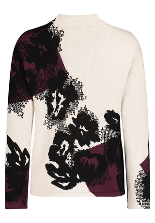 4918 Patch Dark Red/Cream;2