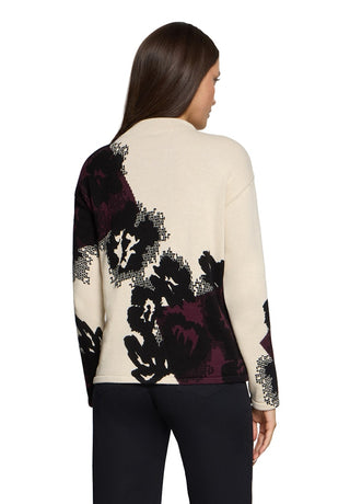 4918 Patch Dark Red/Cream;4