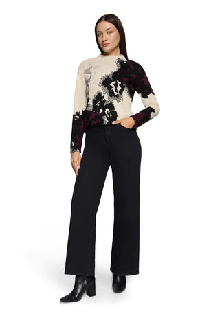 4918 Patch Dark Red/Cream;5