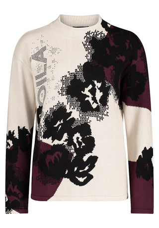 4918 Patch Dark Red/Cream;1