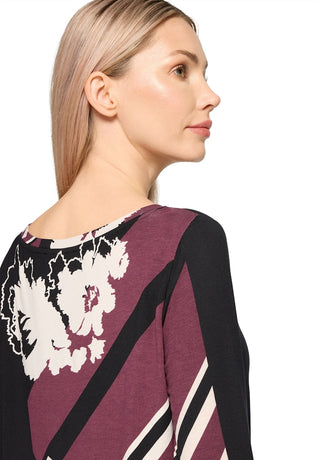 4818 Dark Red/Cream;7