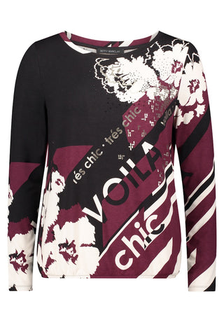 4818 Dark Red/Cream;1