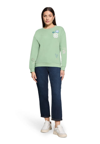 5984 Patch Mint/Blue;5