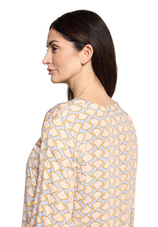 8832 Blue/Apricot;7