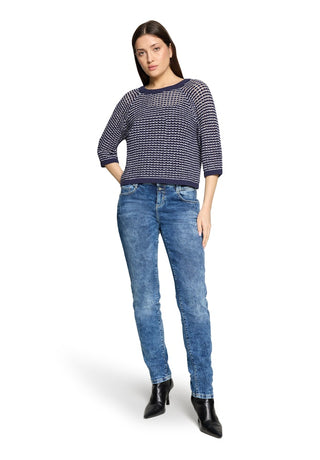 8813 Dark Blue/Cream;4