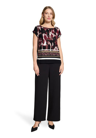 9848 Black/Dark Red;4