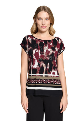 9848 Black/Dark Red;1