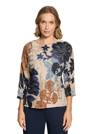 7884 Beige/Blue;1