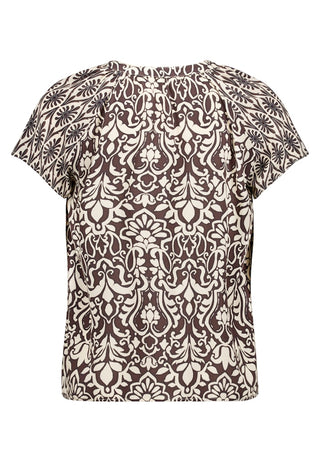 7911 Patch Brown/Cream;2