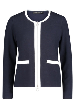 Betty Barclay / Da.Sweat-Jacke / Shirt Jacke Kurz 1/1 Arm