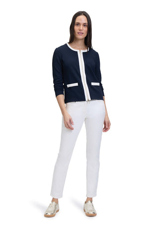 8911 Patch Dark Blue/Cream;5