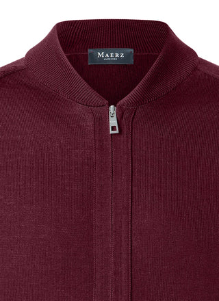 MAERZ / He.Strickjacke, -weste / Strickjacke Zip 1/1 Arm