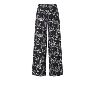 950B abstract face print;1