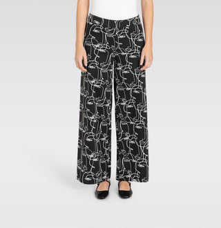 950B abstract face print;3