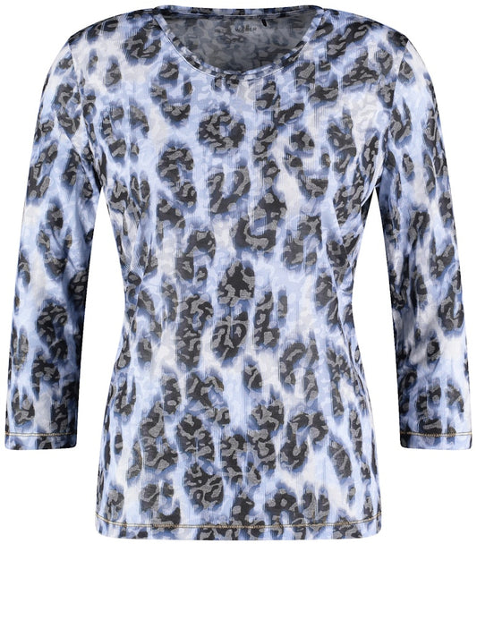 08144 BLUE/BLACK LEO PRINT;1