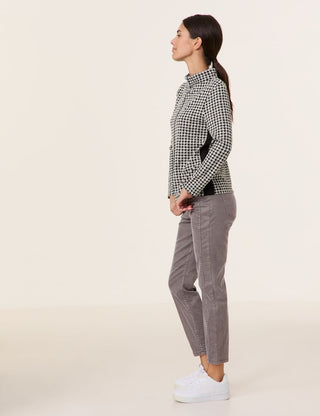 01139 BLACK/BEIGE HOUNDSTOOTH;7