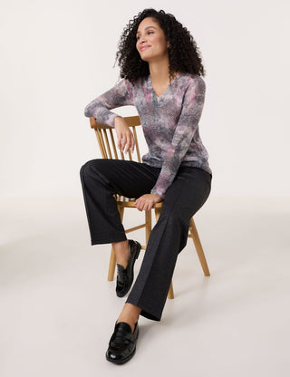 01141 BLACK/GREEN/BEIGE SNAKEPRINT;7