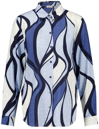 08132 BLUE SHADED WAVEPRINT;1